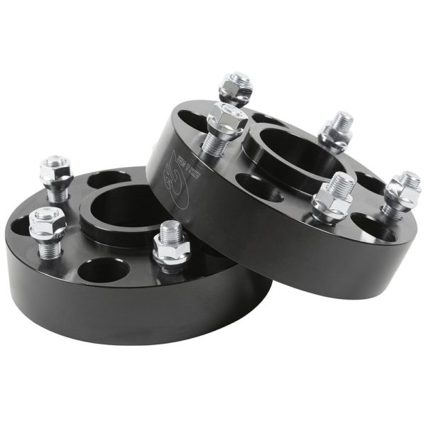 LC200 / TOYOTA TUNDRA/landcruiser G2 5 on 150mm Bolt Pattern with 2″ Wheel Spacers (Black)