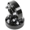 JEEP XJ/YJ/TJ/KJ/KK/ZJ G2 5 on 4.5 Bolt Pattern with 1.25" Wheel Spacers (Black) - Image 2