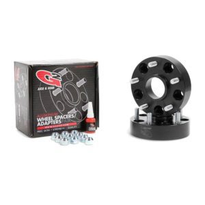 JEEP XJ/YJ/TJ/KJ/KK/ZJ G2 5 on 4.5 Bolt Pattern with 1.25″ Wheel Spacers (Black)