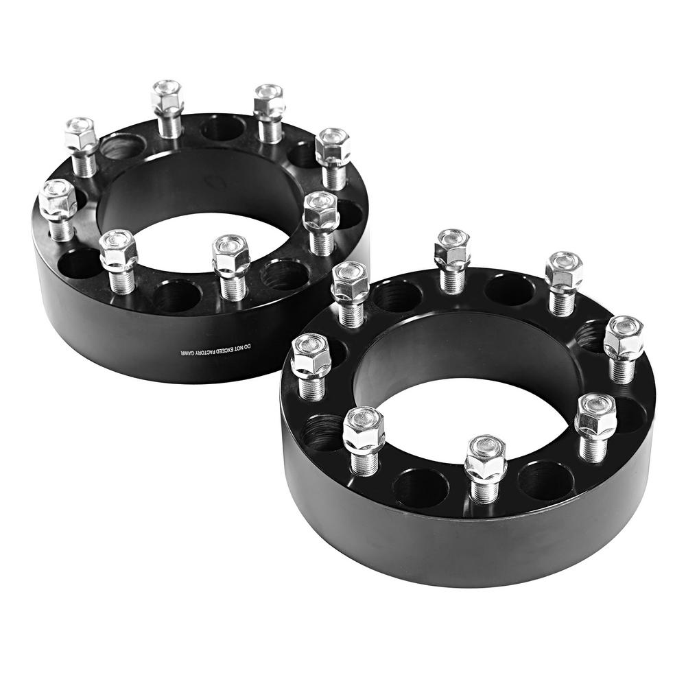 FORD F250/F350 G2 8x170mm Ford Bolt Pattern with 2″ Wheel Spacers (Black)