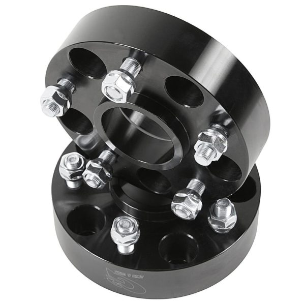 JEEP JK G2 5×5 Inch Bolt Pattern with 1.5″ Wheel Spacers (Black)
