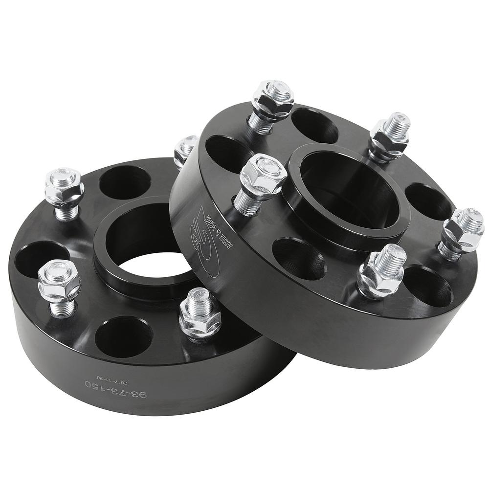 JEEP JK G2 5×5 Inch Bolt Pattern with 1.5″ Wheel Spacers (Black)