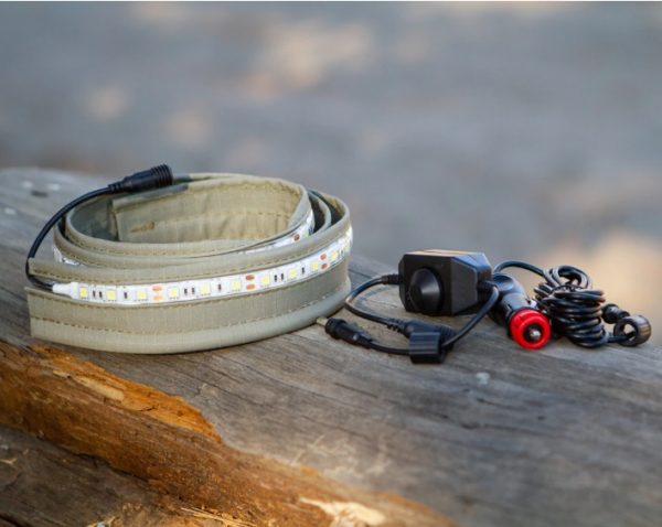 AWNING 12V LED LIGHT STRIP AND DIMMER SET
