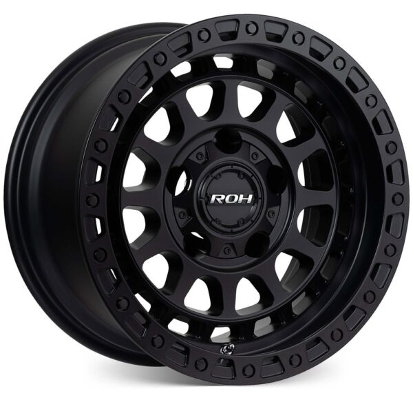 Prado 250 (18X9) 4x MATT BLACK ASSAULT WHEELS (6/139) +25 OFFSET