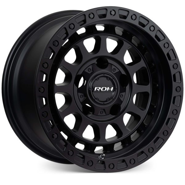 LC300 (18X9) 4x MATT BLACK ASSAULT WHEELS (6/139) +25 OFFSET