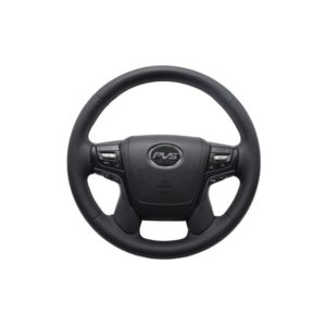 LC71/LC76/LC78/LC79 Black Rugged Edition Perforated Leather Steering Wheel