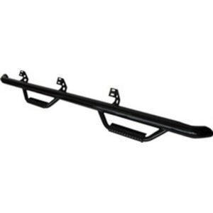 Silverado/Sierra Extended Cab – Short Bed Wheel to Wheel Nerf Steps with Cleated Steps (Black)