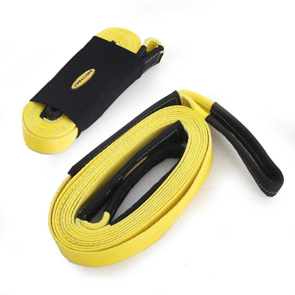 2″ x 20′ Tow Strap (Yellow)
