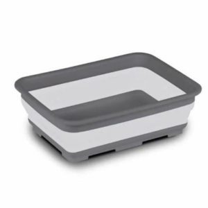 Kampa Collapsible Rectangular Washing Bowl – Grey