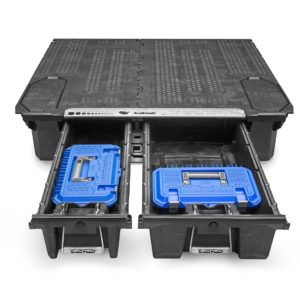 Crossbox – drawer tool box – narrow & wide drawer – blue lid
