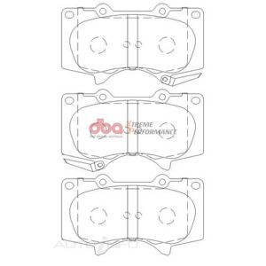 T3 FRONT BRAKE PADS (FJ/FORTUNER/ HILUX/ PRADO)