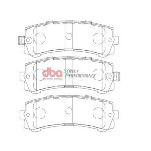 T2 REAR BRAKE PADS Y61