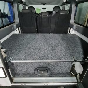 DEFENDER SINGLE DRAWER FIXED FLOOR + WING KIT