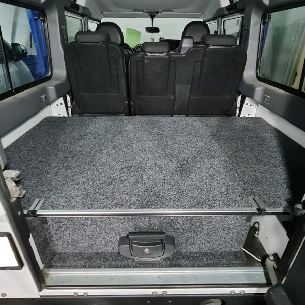 DEFENDER SINGLE DRAWER FIXED FLOOR + WING KIT