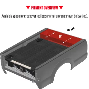 Sierra/Silverado 2500/3500 2007-2019  8′ DECKED DRAWER SYSTEM Legacy