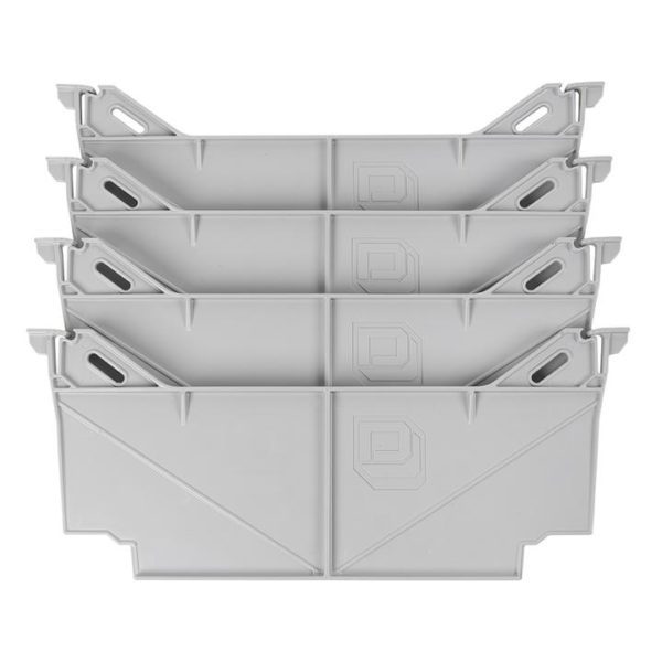 Locking tab wide drawer dividers – (1) one set of four