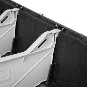 Locking tab wide drawer dividers – (1) one set of two