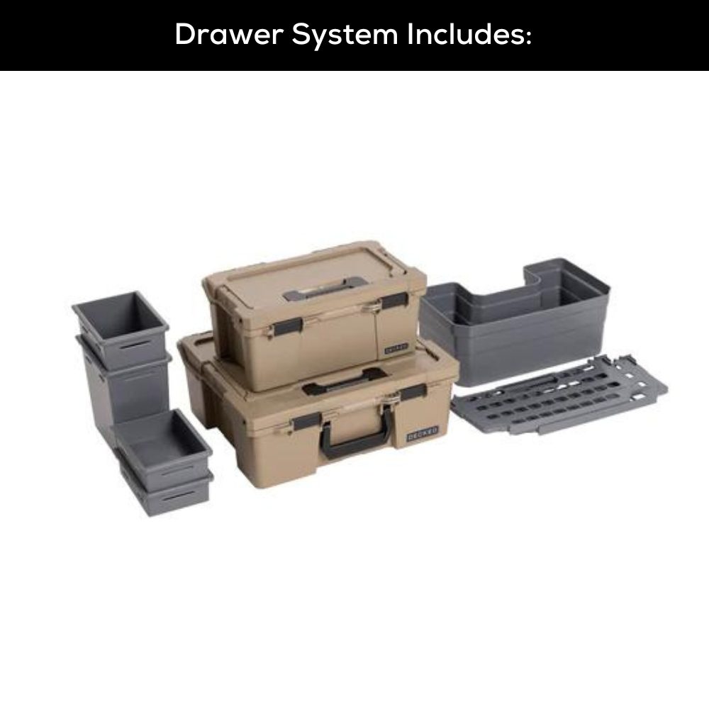 Sierra/Silverado 2500/3500 (2007-2019) 8′ DECKED DRAWER SYSTEM V2