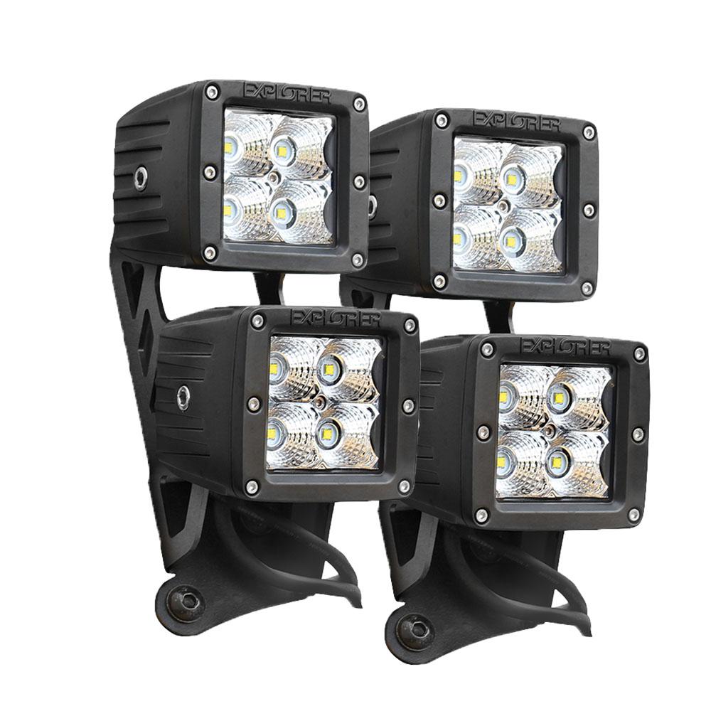 JK Pro Comp Dual LED Sport Light Kit