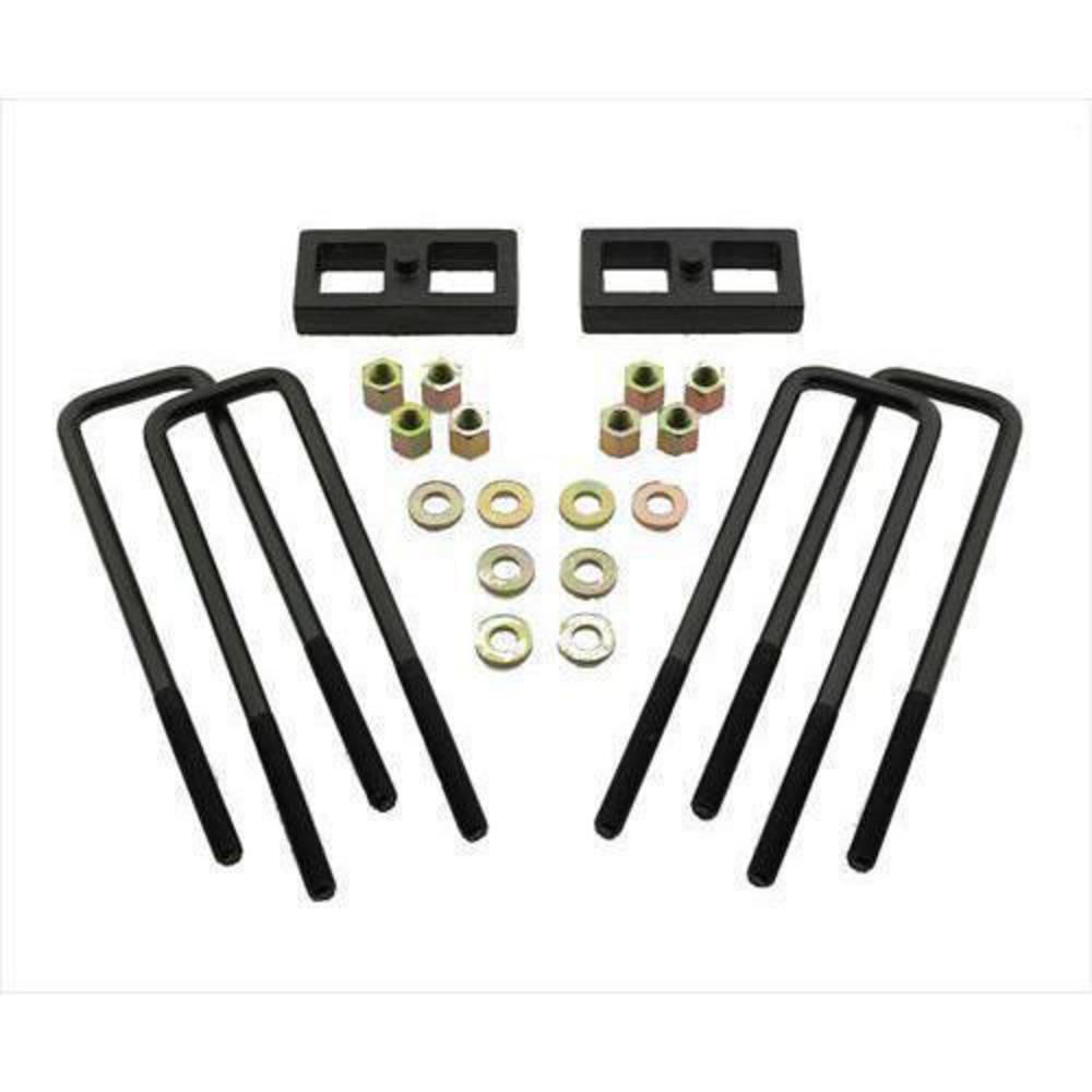 Silverado/Sierra 2500HD Pro Comp 1 Inch Rear Lift Block with U-Bolt Kit