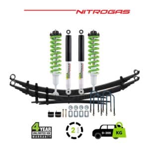 LC78 Nitrogas Suspension Kit 2 Inch Lift 250-400