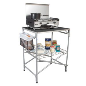 Double burner and grill