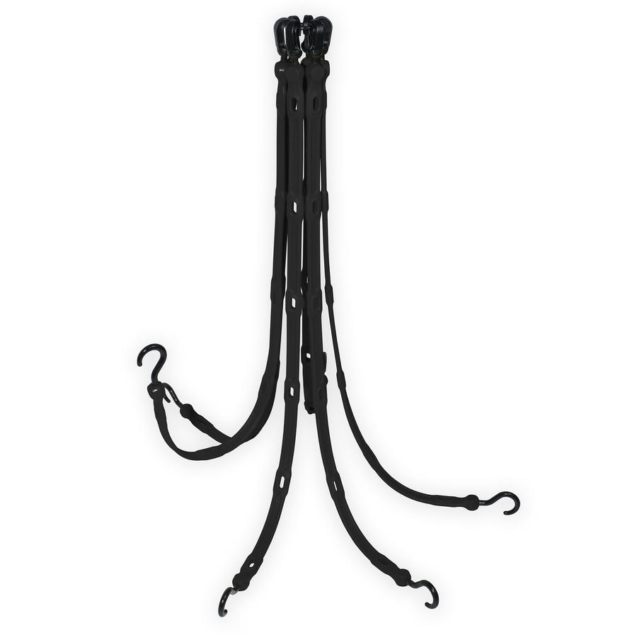 ADJUSTABLE FLEXWEB BUNGEE CARGO NET-BLACK