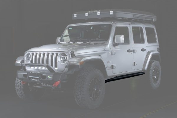 WRANGLER JL RAID SERIES HEAVY DUTY SIDE STEPS (4 Door models only)