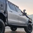 HILUX REVO 2015+ STEEL SIDE STEPS & RAILS