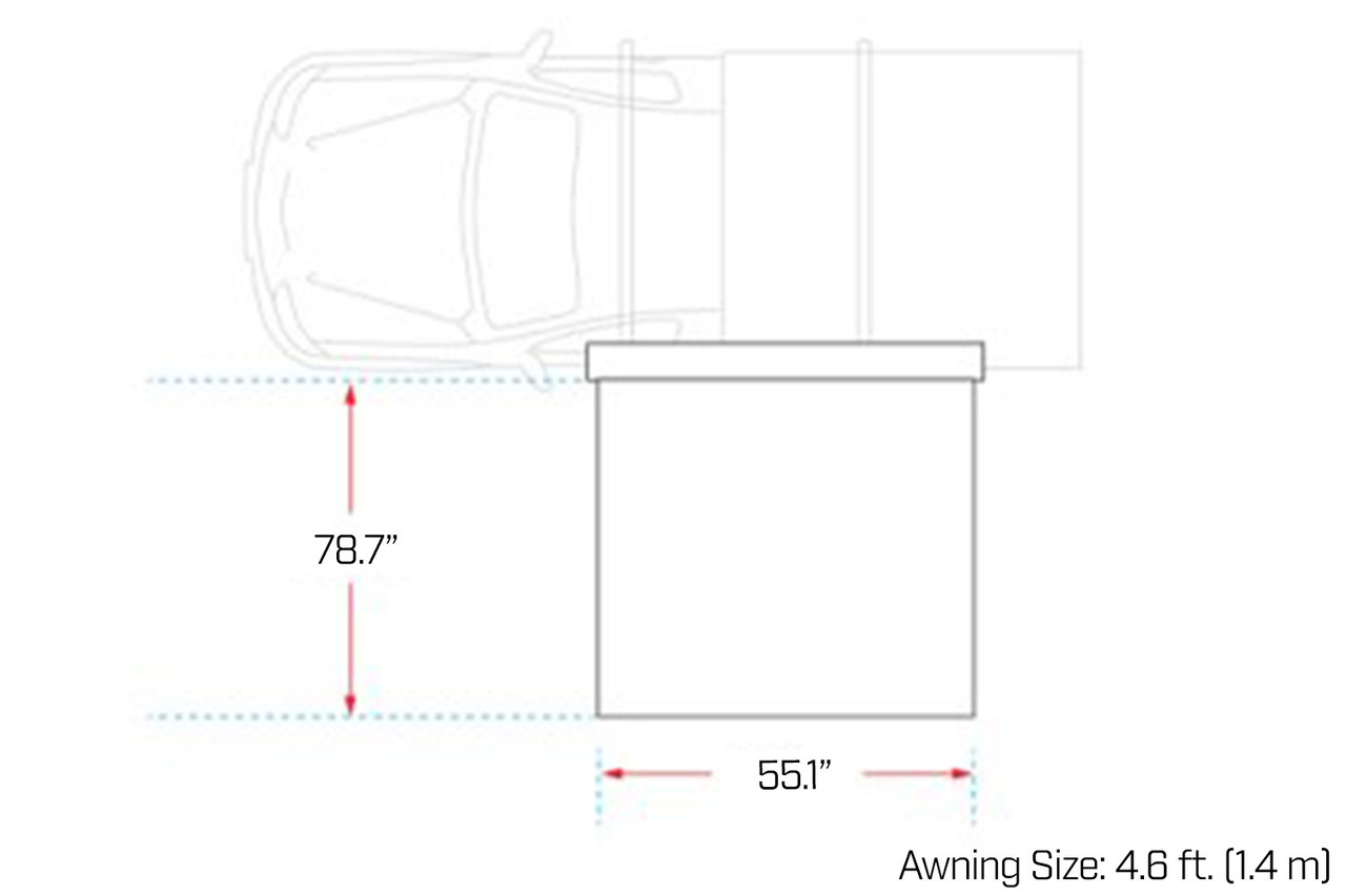 DELTAWING 90° AWNING