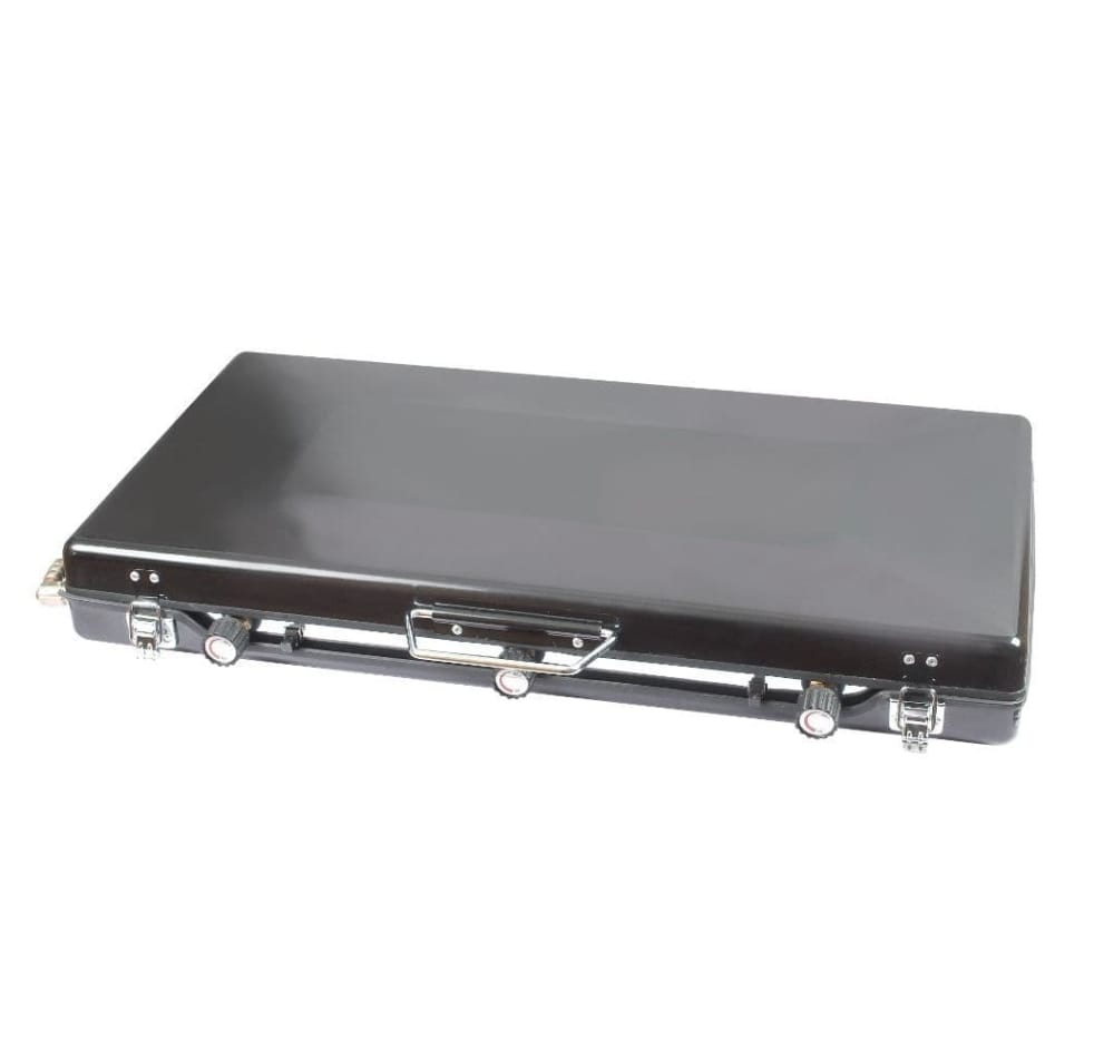 Double burner and grill
