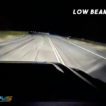 LC70/LC71/LC76/LC78/LC79 Black LED Headlights Coloured Halo + Demon Eyes Clear Lens - Image 8