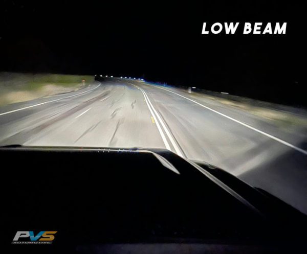 LC70/LC71/LC76/LC78/LC79 Black LED Headlights Coloured Halo + Demon Eyes Clear Lens