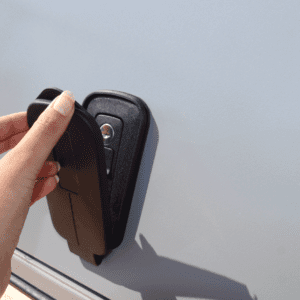 PUSH BUTTON LOCK COVER