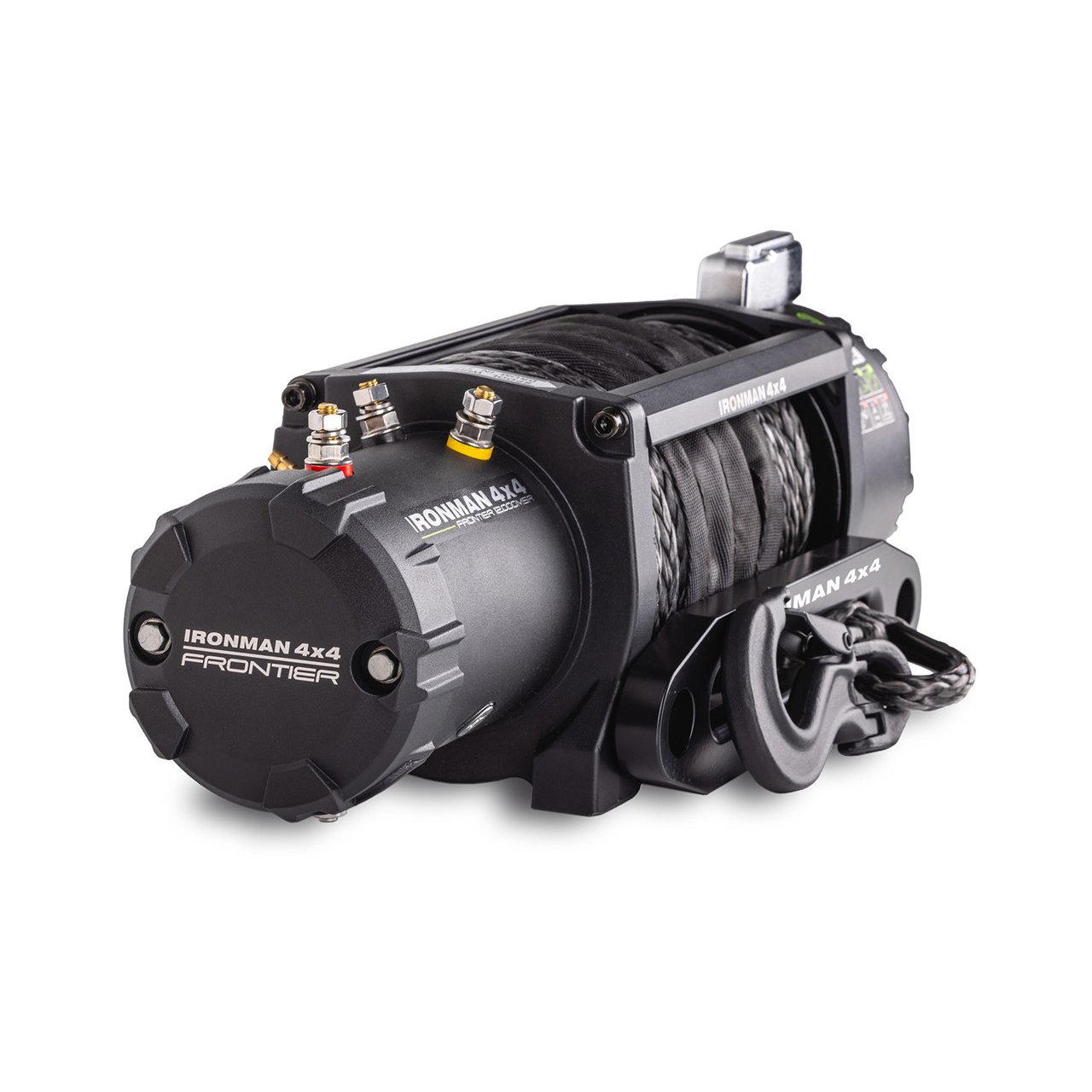 Frontier 12,000lb Winch with Synthetic Rope