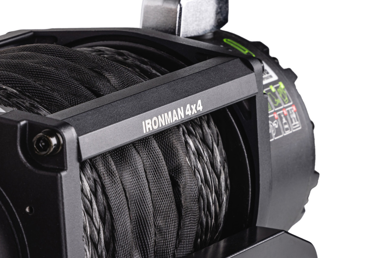 Frontier 12,000lb Winch with Synthetic Rope