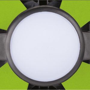 RECHARGEABLE TENT FAN WITH LED LIGHT