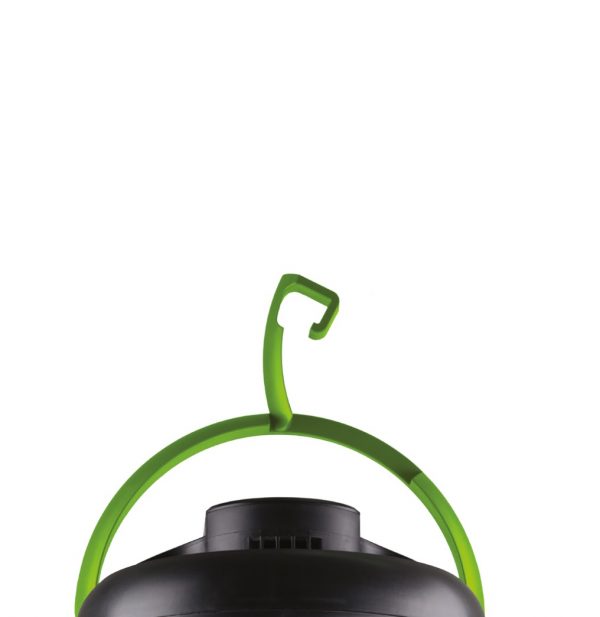 RECHARGEABLE TENT FAN WITH LED LIGHT
