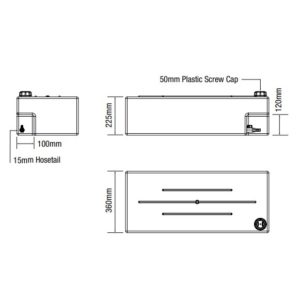 60L WATER TANK