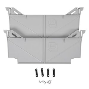 Locking tab wide drawer dividers – (1) one set of two