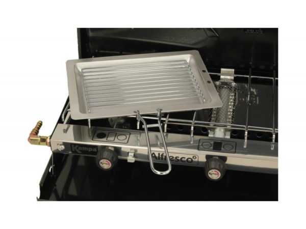 KAMPA ALFRESCO GAS HOB 2 BURNERS AND 1 GRILL HOB