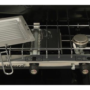 KAMPA ALFRESCO GAS HOB 2 BURNERS AND 1 GRILL HOB