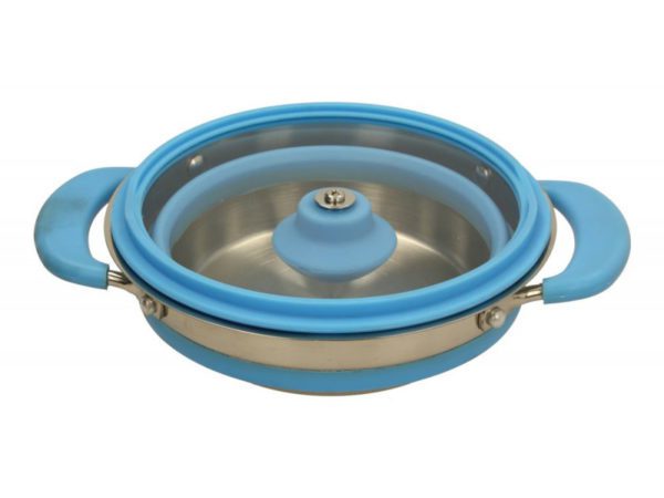 KAMPA FOLDING SAUCE PAN 1 LITRE BLUE