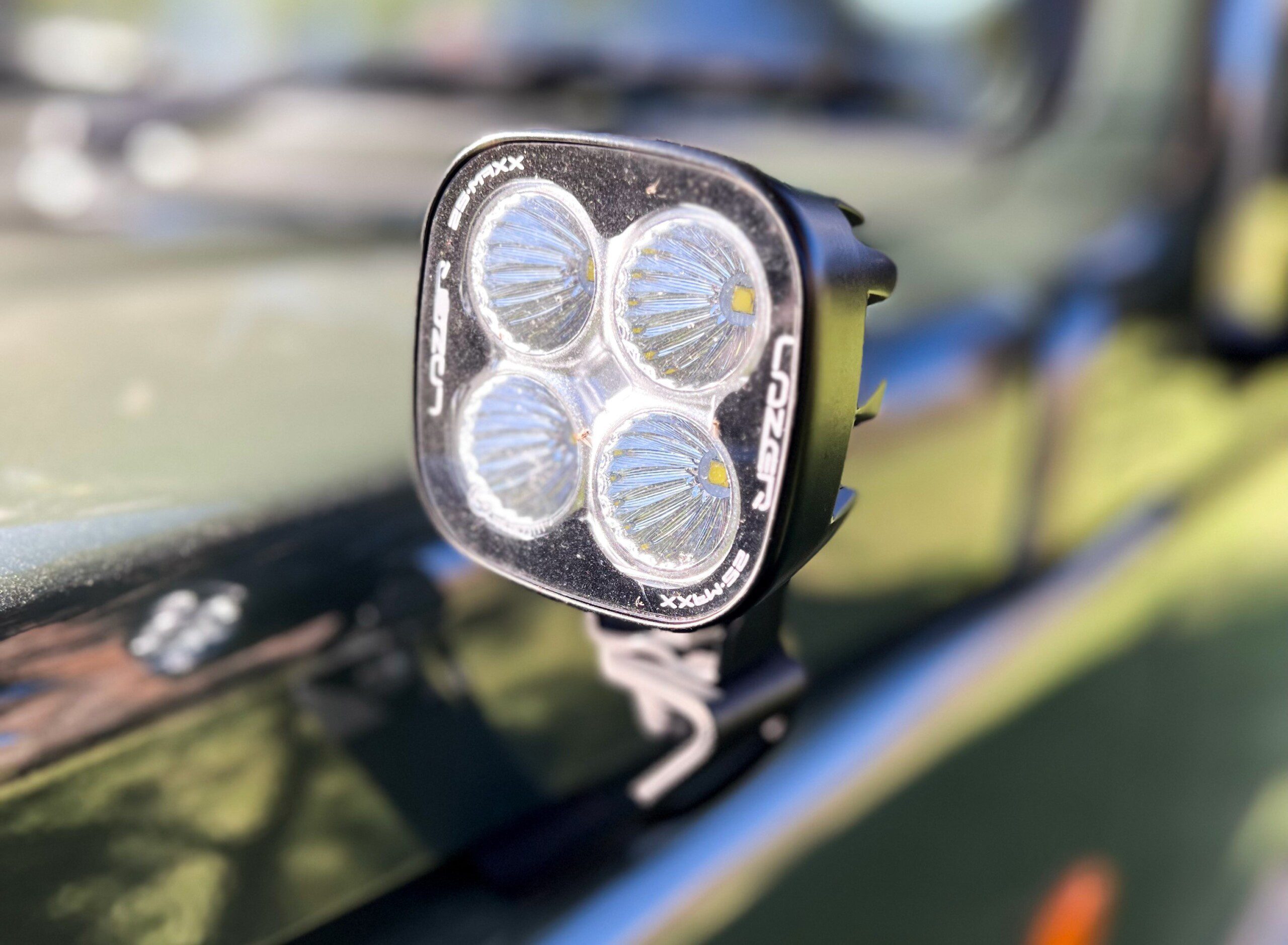 Jimny Bonnet Light Brackets
