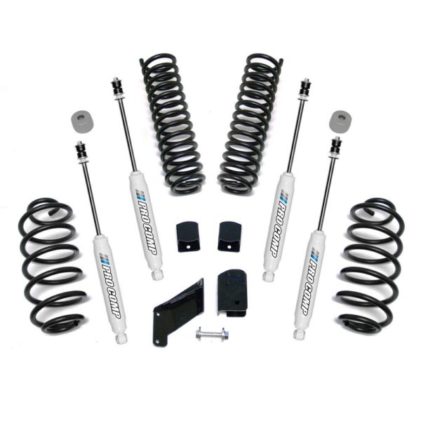 JEEP WRANGLER JK 2 DR 2.5 Inch Stage I Lift Kit with ES9000 Shocks