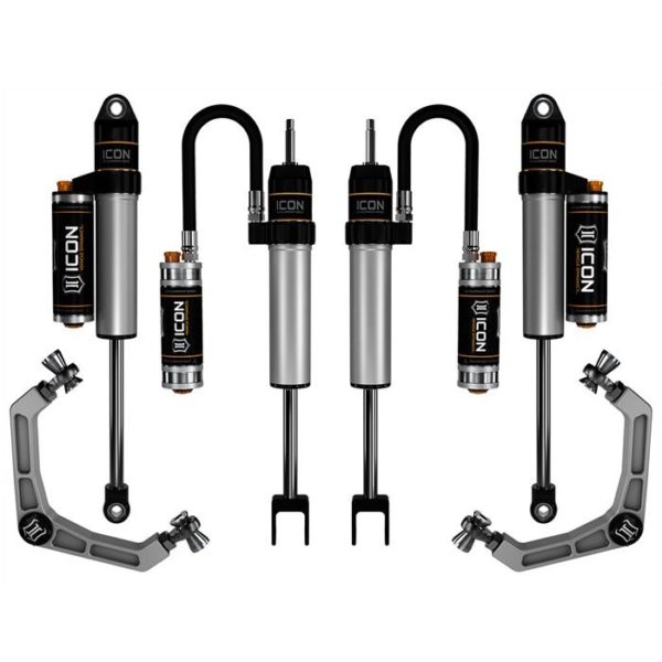 ICON 2020-UP GM 2500/3500 HD, 0-2″ LIFT, STAGE 3 SUSPENSION SYSTEM, BILLET UCA