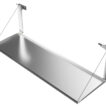 Prado150/GX460 Rear Door Drop Down Table  [Natural Stainless] - Image 11