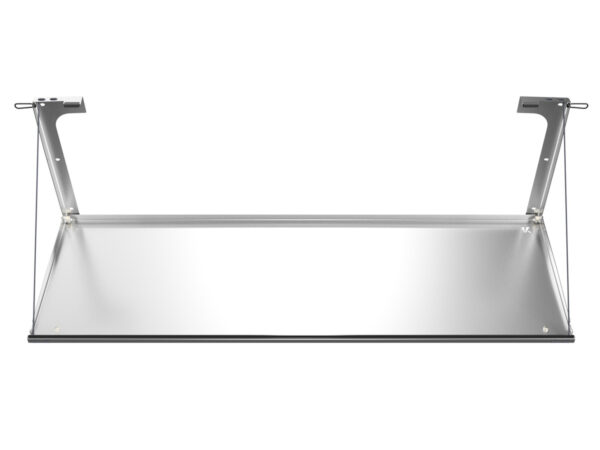 Prado150/GX460 Rear Door Drop Down Table  [Natural Stainless]