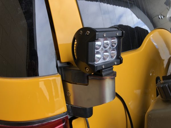 FJ Rear Hinge Aerial Light Mount