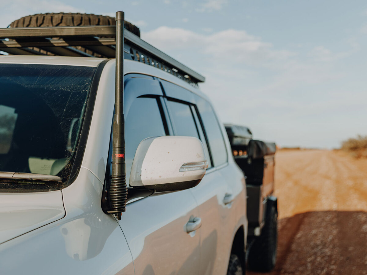 Side Mirror Antenna Mount to suit Toyota LandCruiser LC200 [RHS]